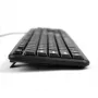 Tastatura USB rezistenta la apa, 107 taste, culoare negru EVOffice