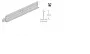 Knauf Ceiling Profil compartimentare alb Prelude S / T 24/30mm 0.6ml/buc 60buc/cut
