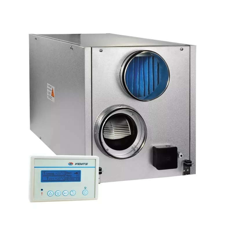 Centrale ventilatie cu recuperare de caldura - Centrala ventilatie Vents VUT 600 EH, debit 600 m³/h, climasoft.ro