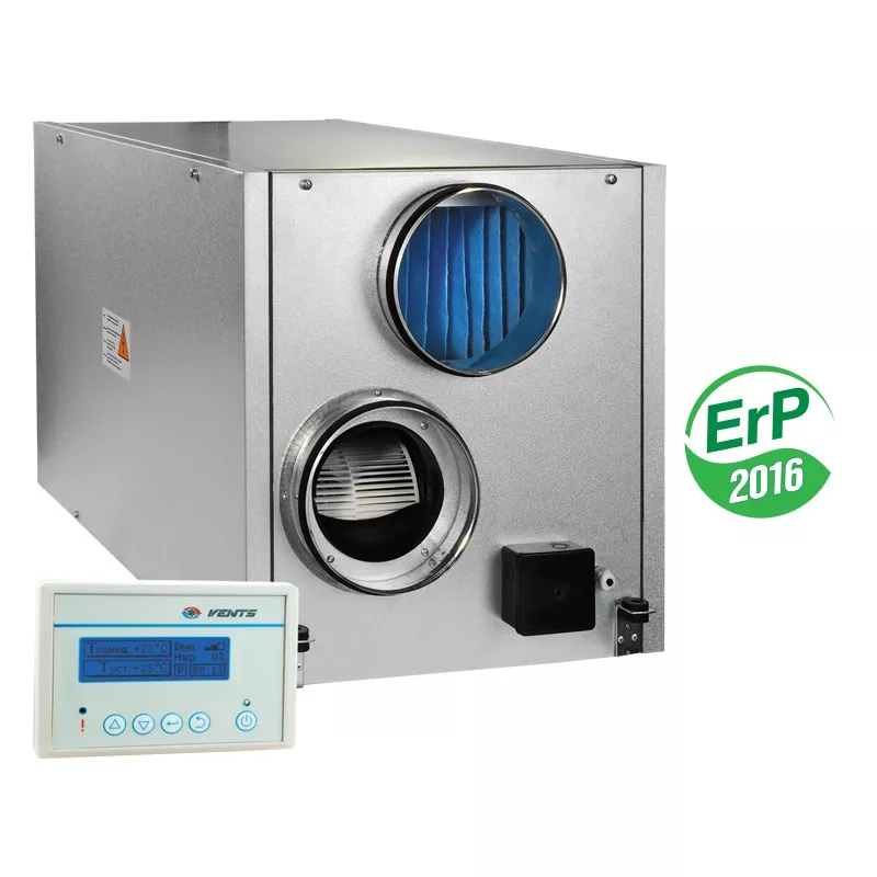 Centrala ventilatie Vents VUT 600 EH, debit 600 m³/h