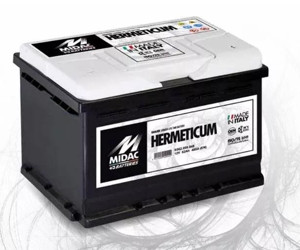 Baterii auto - Baterie auto Midac Hermeticum 80 Ah, climasoft.ro