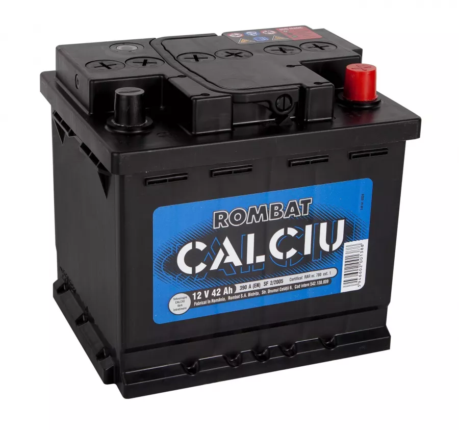 Baterii auto - Baterie auto Rombat Calciu 42 Ah, climasoft.ro