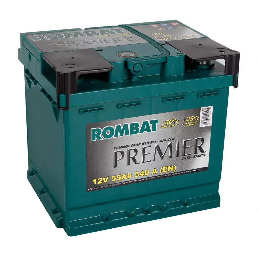 Baterii auto - Baterie auto Rombat Premier 55 Ah, climasoft.ro
