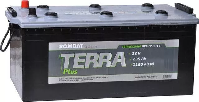 Baterii auto - Baterie auto Rombat Terra Plus 235 Ah, climasoft.ro