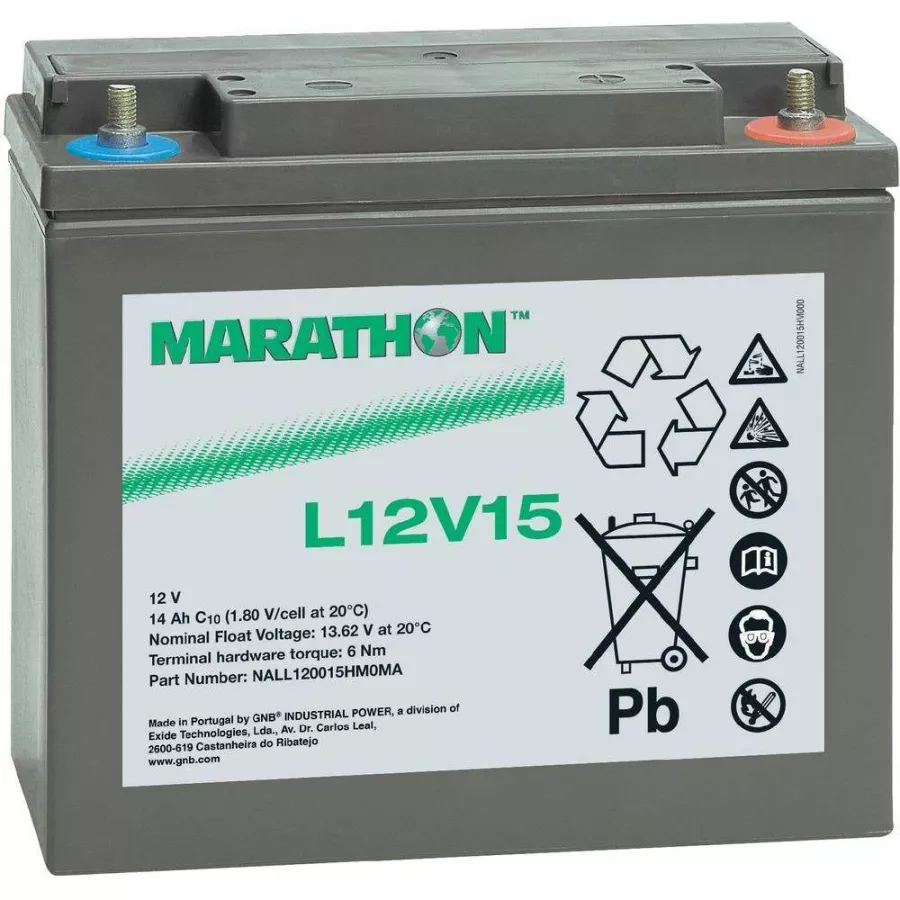 Baterii stationare - Baterie stationara Marathon L12V15, climasoft.ro
