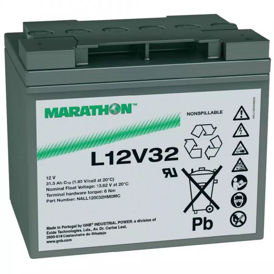 Baterii stationare - Baterie stationara Marathon L12V32, climasoft.ro