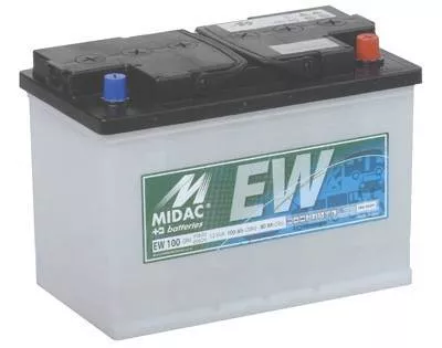Baterie tractiune semitractiune Midac 12 MFB 80, [],climasoft.ro