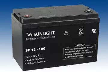 Baterie UPS SP 12 - 100 Sunlight SPB 12V 100 Ah