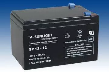 Baterie UPS SP 12 - 12 Sunlight SPA 12V 12 Ah