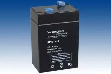 Baterii UPS - Baterie UPS SP 6 - 4.5 Sunlight SPA 6V 4.5 Ah, climasoft.ro