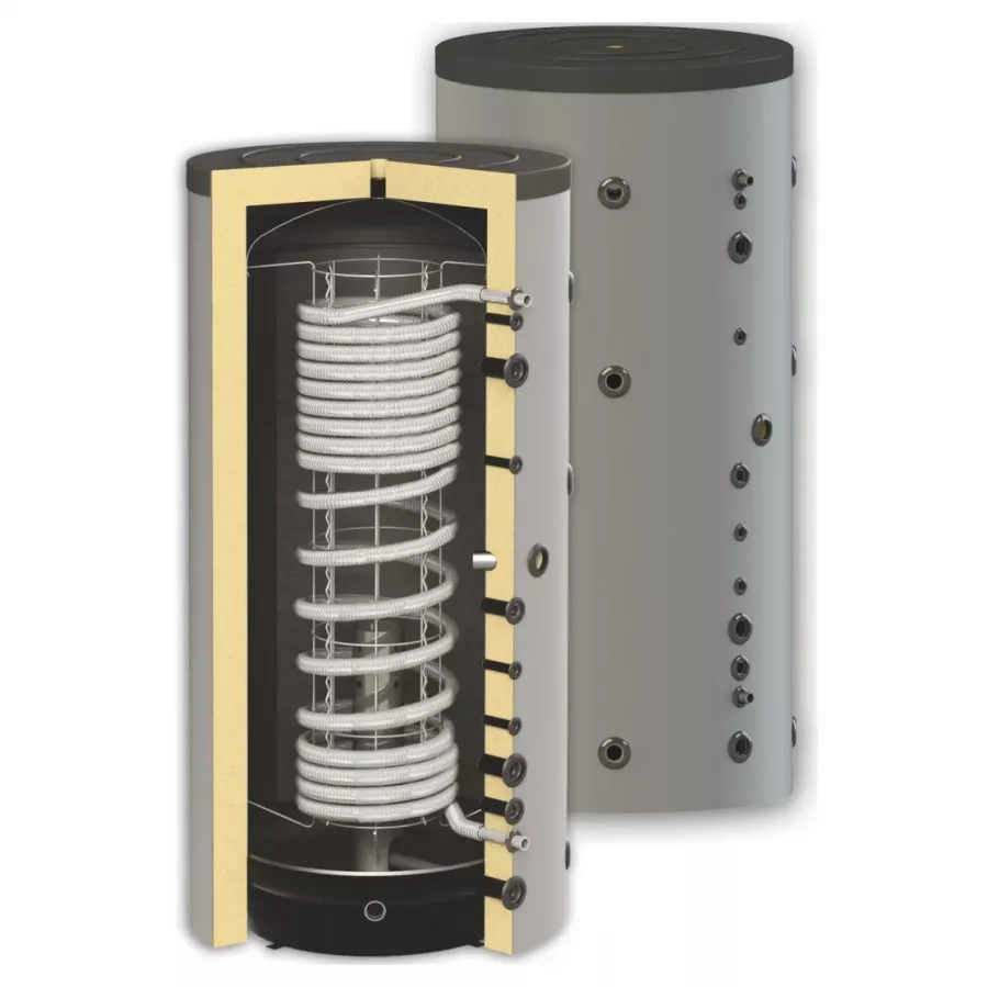 Puffere / Stocatoare termice - Boiler igienic combi fara serpentina 1500 litri Radox DOX HYG 1500 + izolatie, climasoft.ro