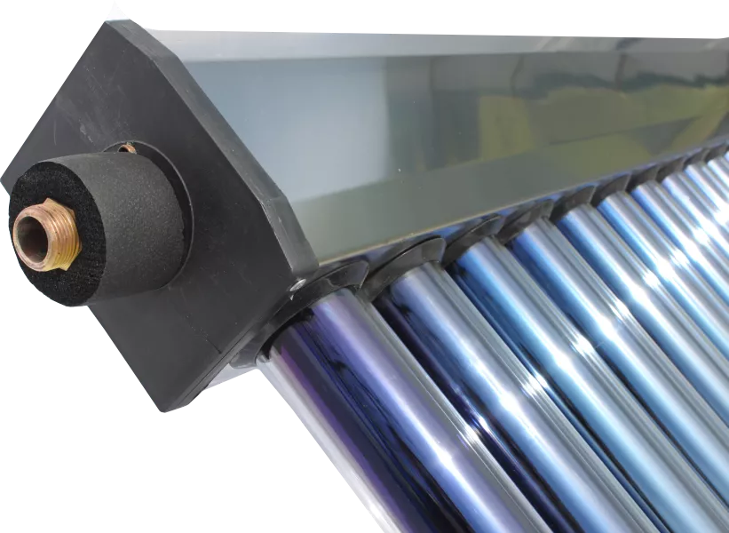 Colector solar cu 10 tuburi vidate heat-pipe cu oglinda CPC integrata Panosol CPCS10 58/1800