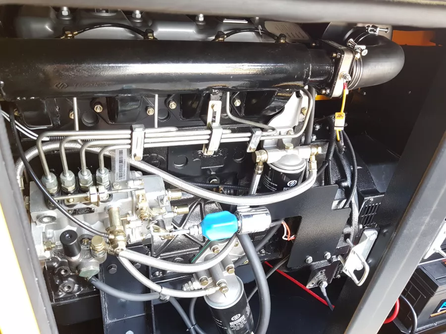 Generatoare insonorizate - Generator insonorizat diesel trifazat Stager YDY33S3, 30kVA, 43A, 1500rpm, climasoft.ro
