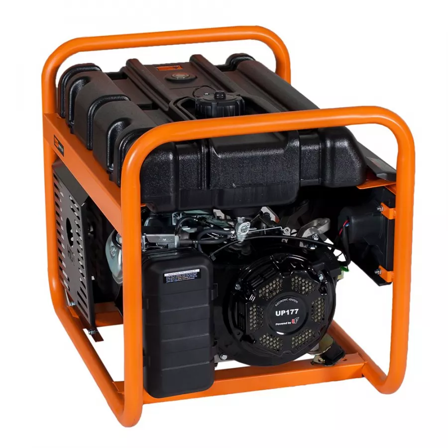 Generatoare uz general - Generator open-frame Stager GG 4600, benzina, monofazat, 3.8kW, 13.9A, 3000rpm, climasoft.ro