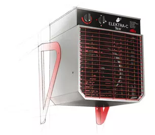 Aeroterme electrice - Incalzitor electric cu ventilator Frico Elektra C ELC331, 3000 W, 230 V, climasoft.ro