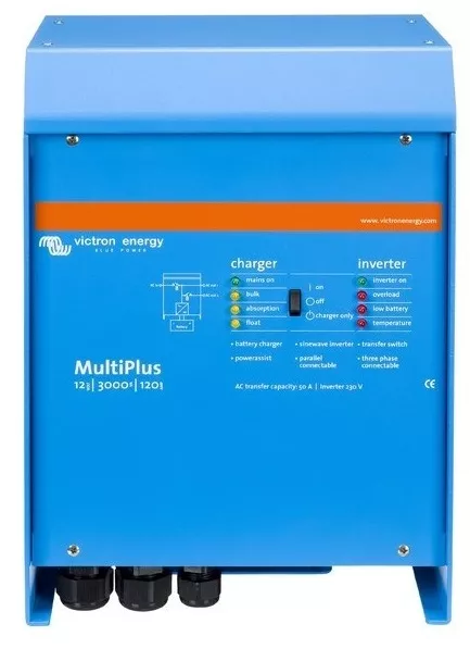 Invertor hibrid cu incarcare 12V 3000W Victron Energy MultiPlus 12/3000/120-50