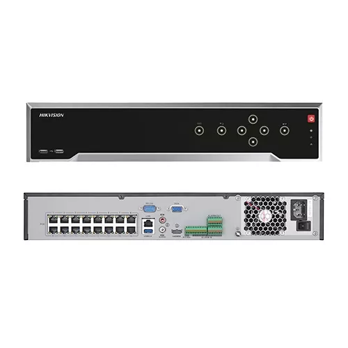 NVR 4K 1.5U HikVision DS-7732NI-K4/16P HDD 24TB cu 32 canale