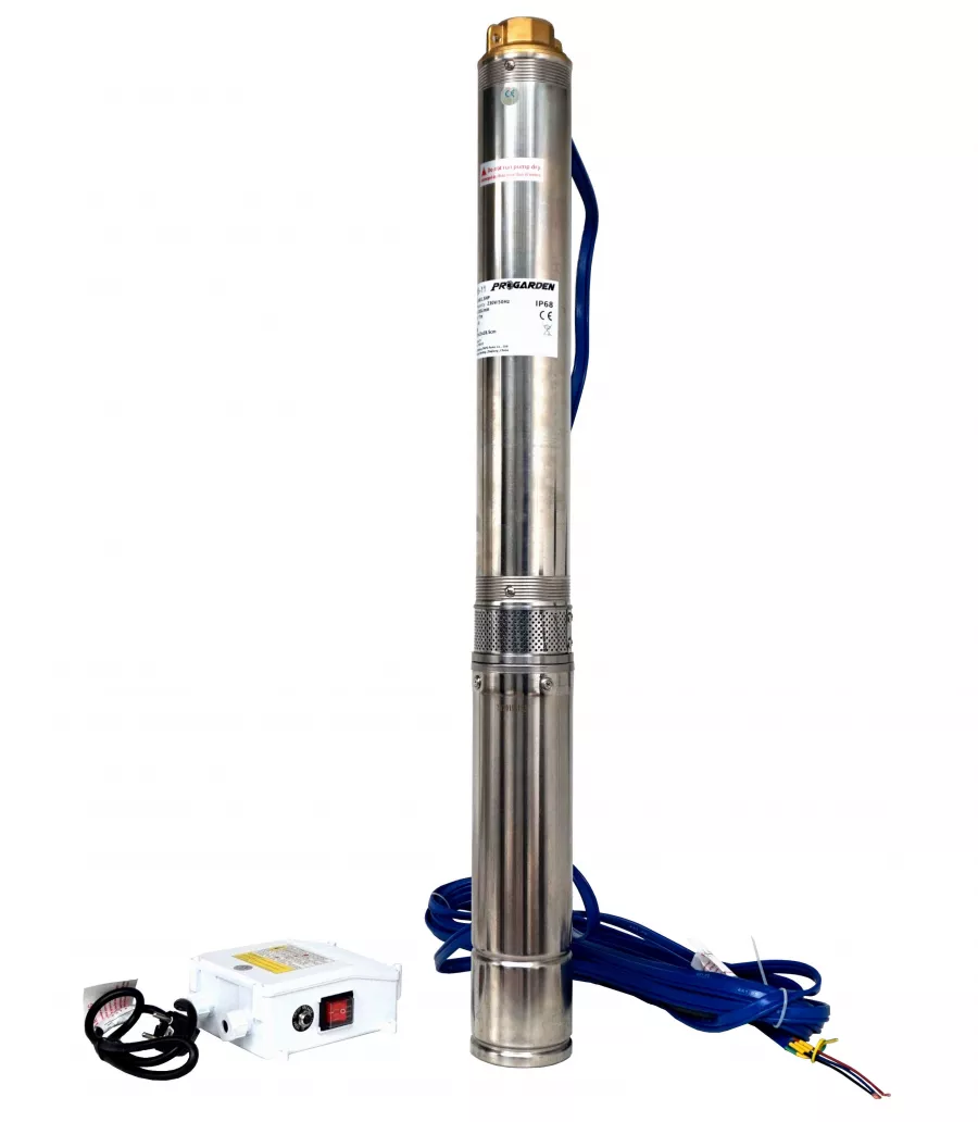Pompe submersibile put - Pompa submersibila apa curata Progarden 4STM6-11, 1.5", 1.1 kW, 100L/min, 77m, 11 etaje (21000), climasoft.ro