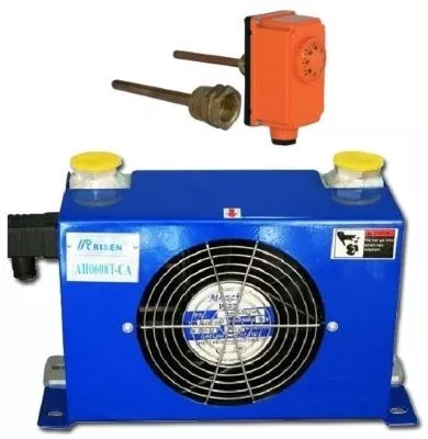 Radiator hidraulic cu ventilator si termostat Risen AH 0608T-CA, [],climasoft.ro