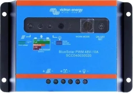 Regulatoare de incarcare - Regulator de incarcare Victron Energy BlueSolar PWM-Light 48V-10A, climasoft.ro