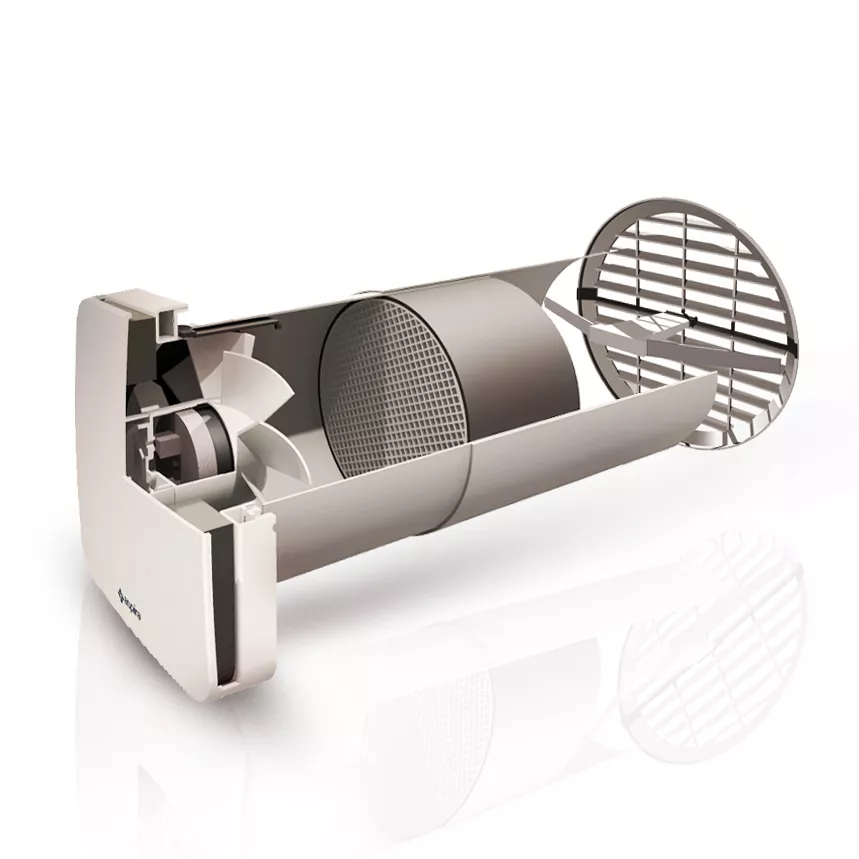 Recuperatoare de caldura - Sistem ventilatie Aspira EcoComfort 160 RF, climasoft.ro