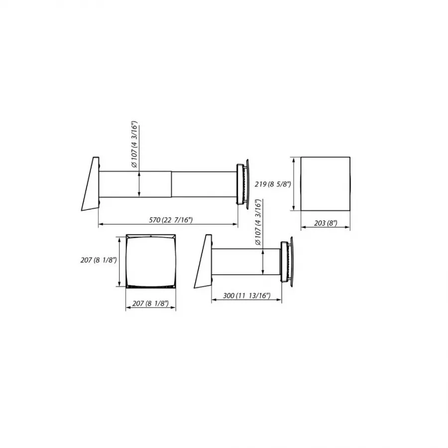 Recuperatoare de caldura - Sistem ventilatie Vents TwinFresh Comfo RA1-25, climasoft.ro