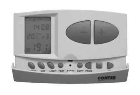 Termostat programabil electronic cu fir CONTER CT7S, [],climasoft.ro