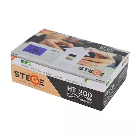 Termostate - Termostat electronic programabil cu fir STEGE HT200, climasoft.ro