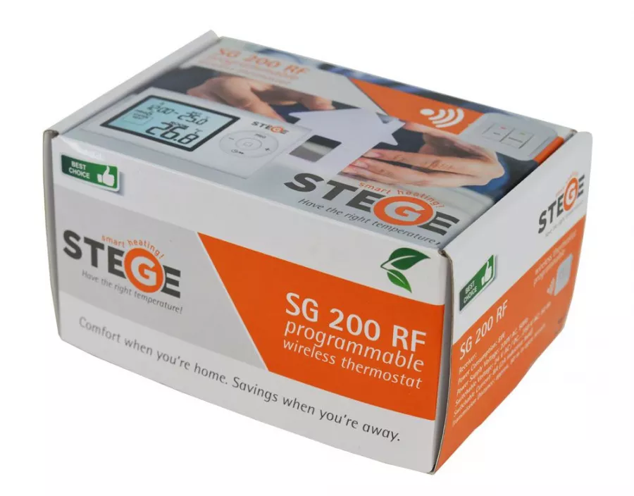 Termostate - Termostat electronic fara fir STEGE SG200 RF, climasoft.ro