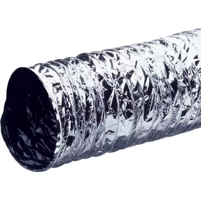 Tubulatura flexibila neizolata din aluminiu Ø 102 mm, [],climasoft.ro
