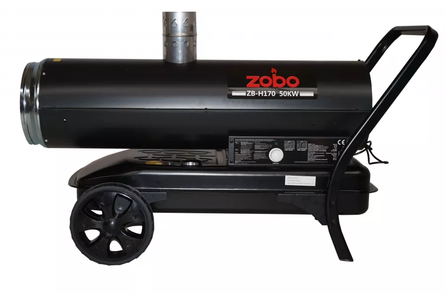 Tun de aer cald Zobo ZB-H170, putere calorica 50 kW  , [],climasoft.ro
