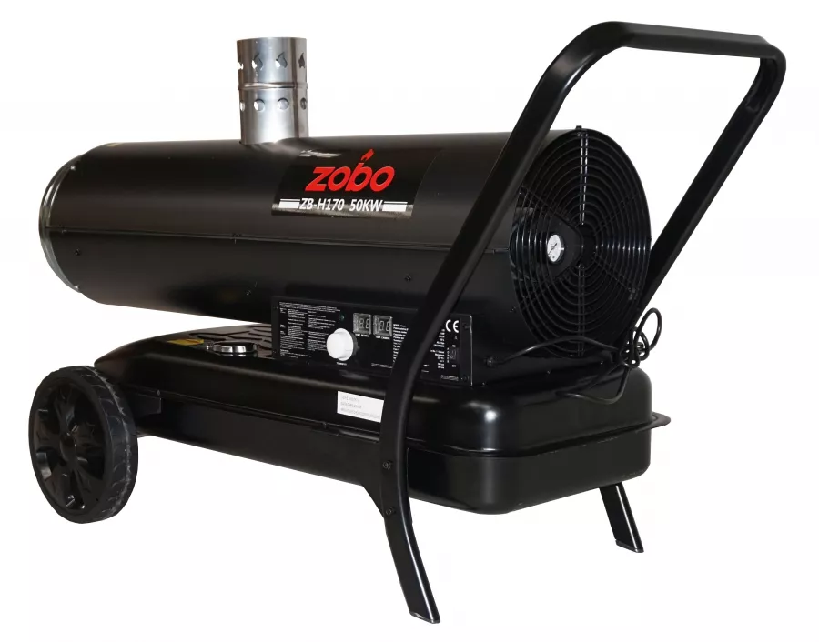 Generatoare aer cald - Tun de aer cald Zobo ZB-H170, putere calorica 50 kW  , climasoft.ro