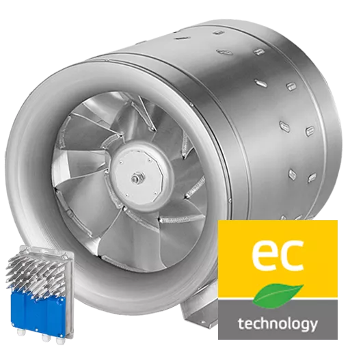 Ventilatoare de tubulatura - Ventilator Ruck EL 400 EC 10, climasoft.ro