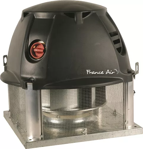 Ventilatoare rezistente la foc - Ventilator de acoperis pentru desfumare France Air SIMOUN 400 4T VAR + COMUT, 230V/400V, climasoft.ro