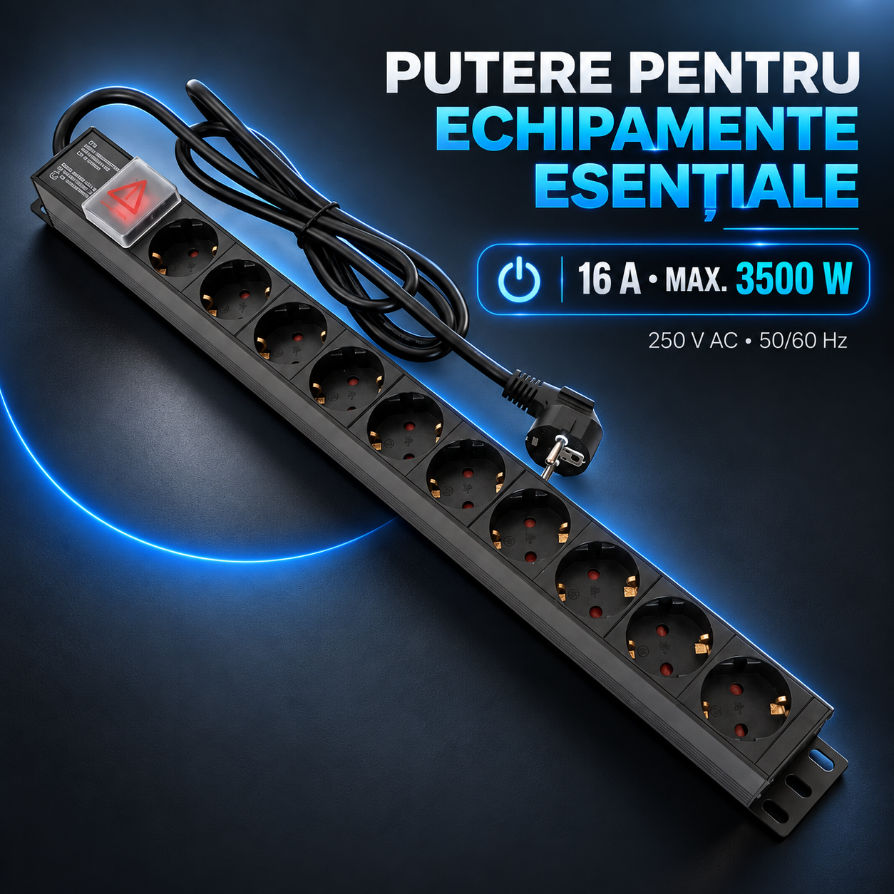 PDU Emtex 16A putere maxima 3500W