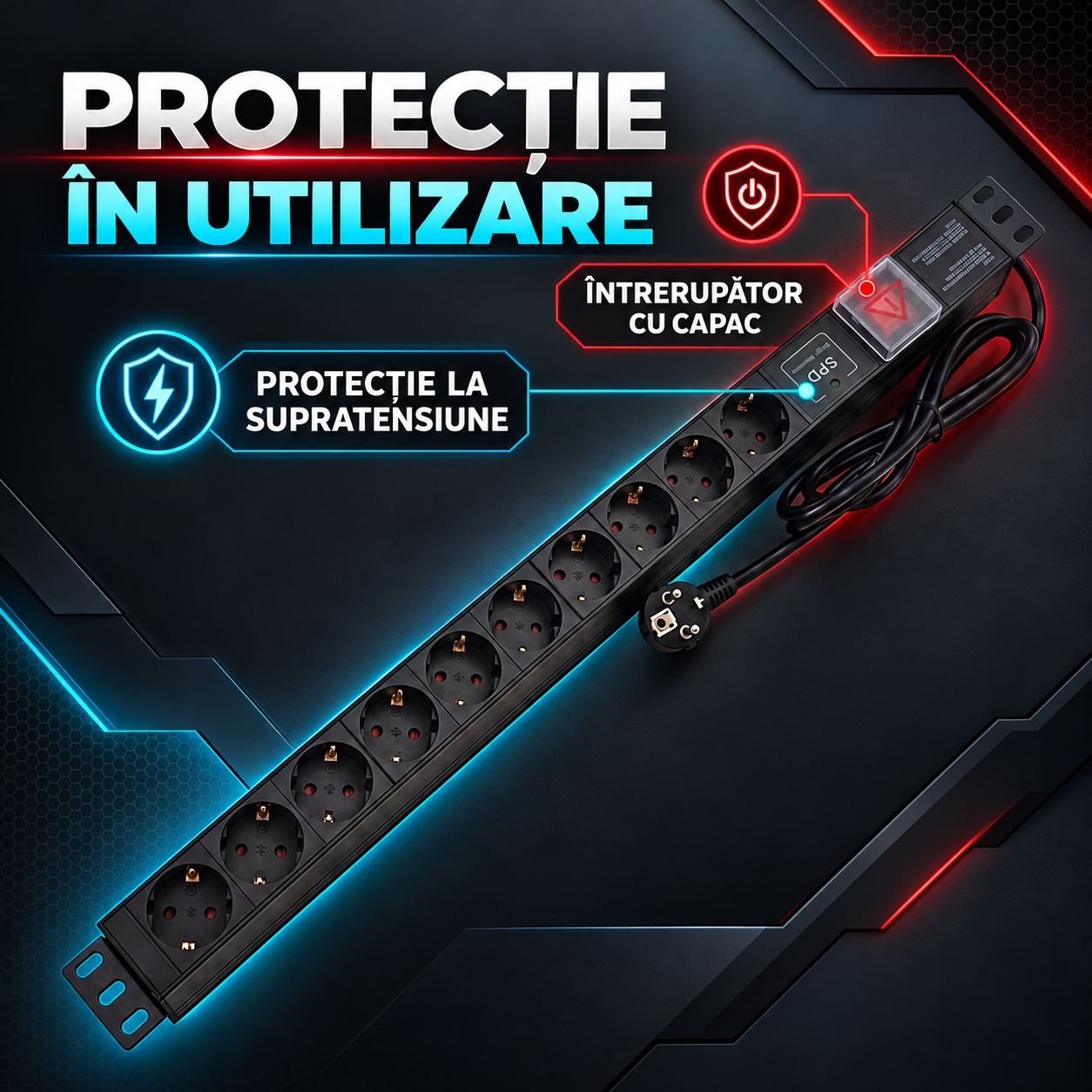 Protectie la supratensiune SPD PDU Emtex PDU10PK