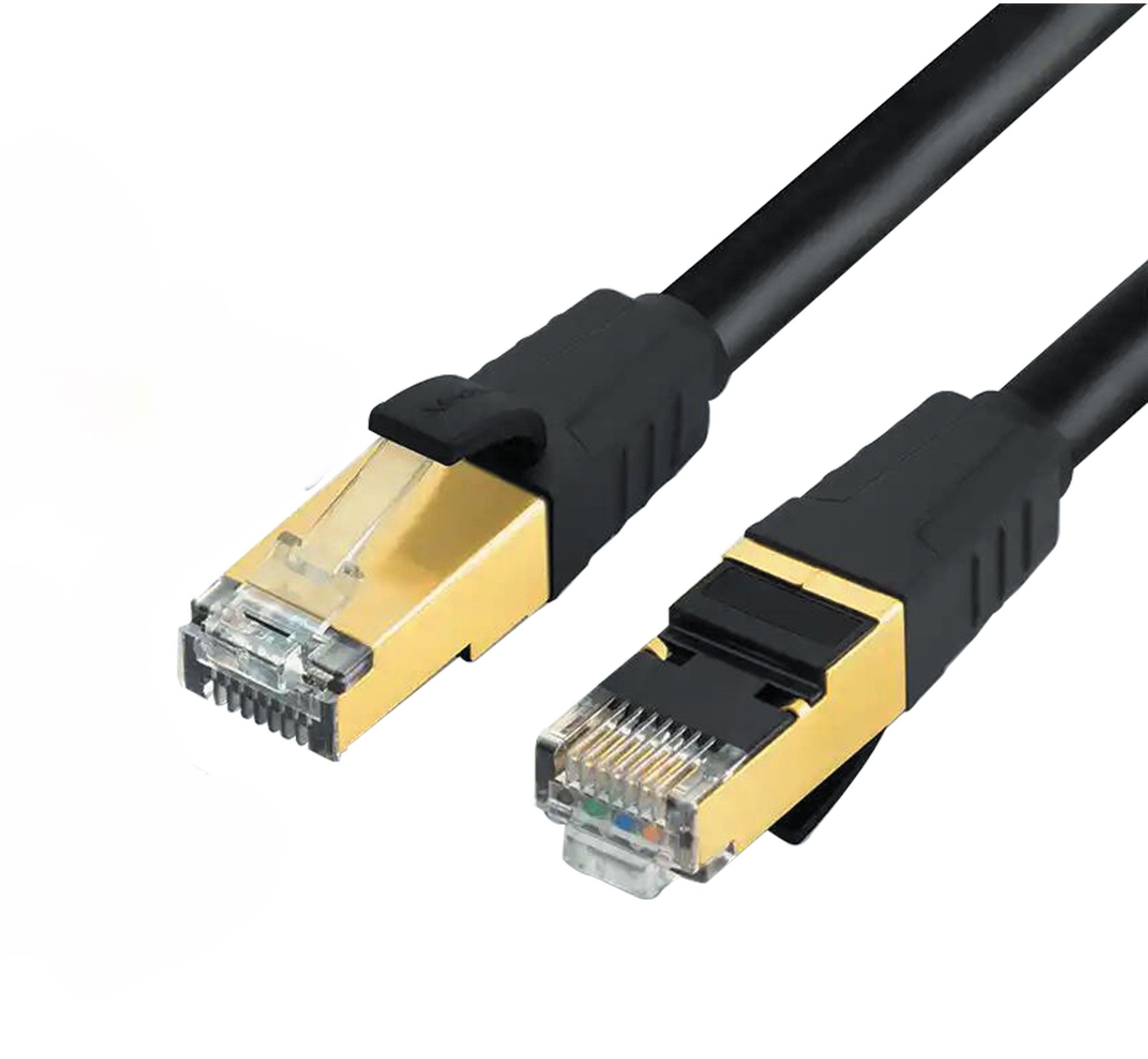 Patch cord-uri SFTP Patchcord SFTP RJ45-RJ45 Cat.7, LSZH, 2m