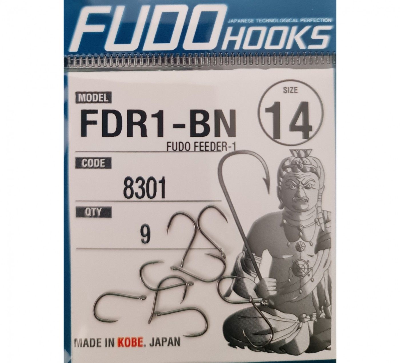 CARLIGE FUDO FEEDER-1 BN 8301 Nr 16 - 9 buc