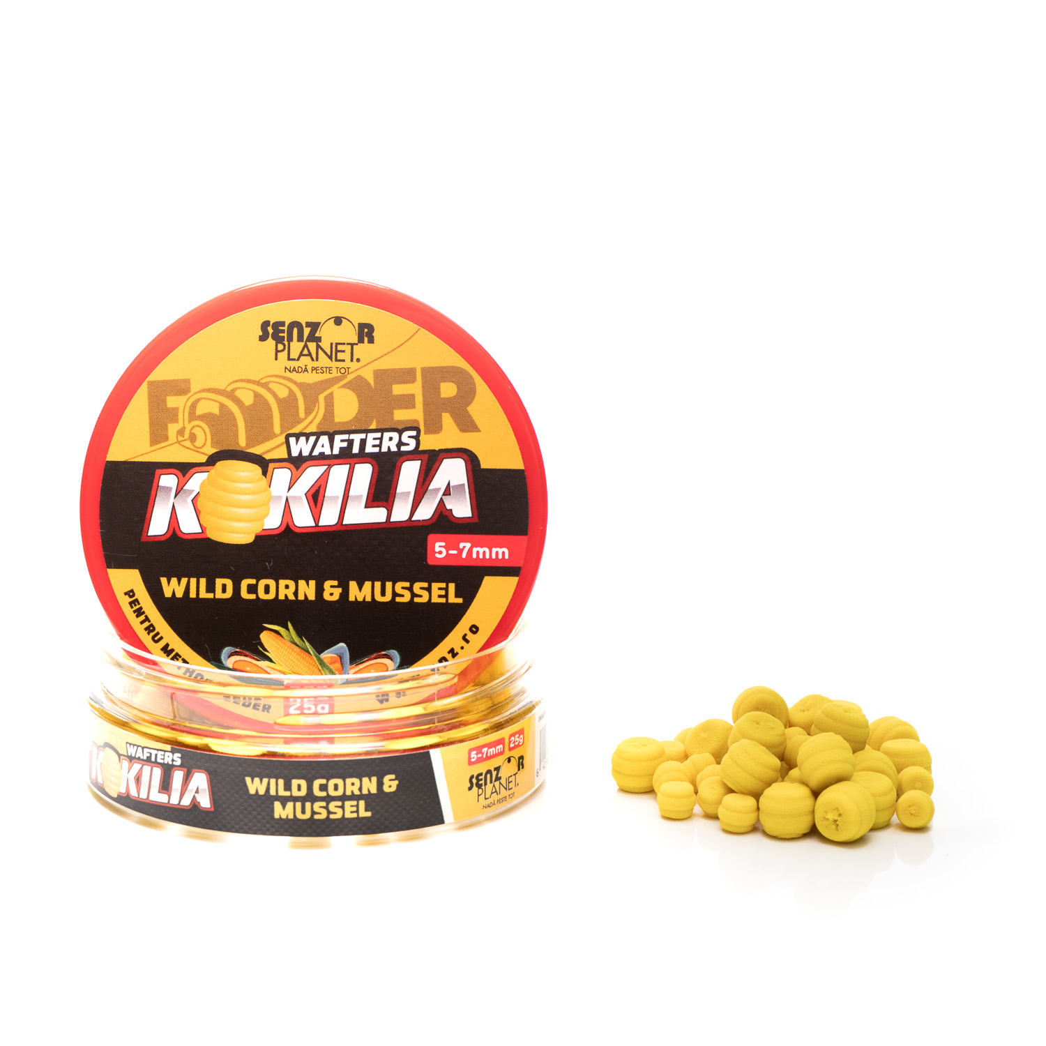 KOKILIA WAFTERS WILD CORN & MUSSEL 5-7mm 25g snz.ro