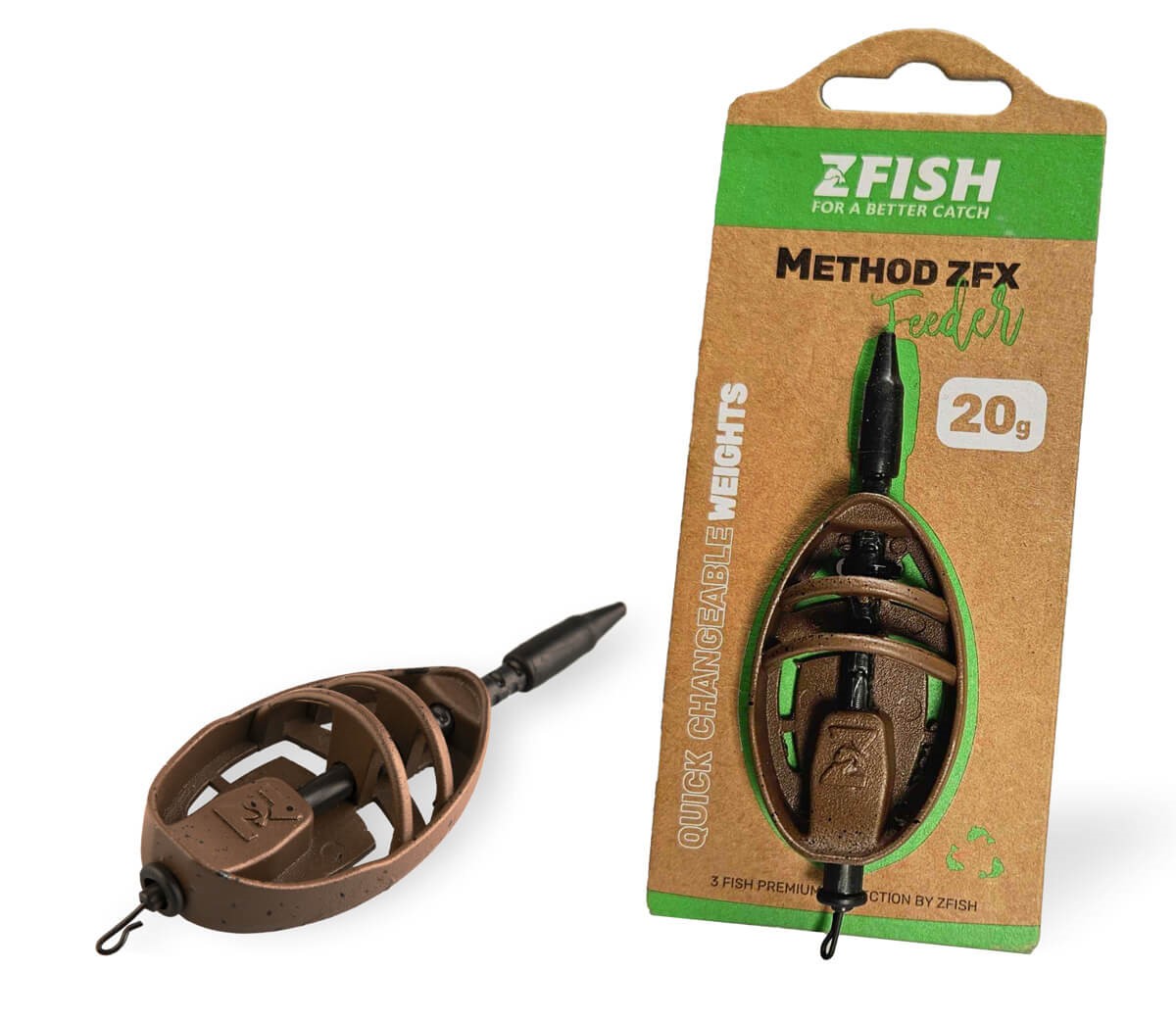 MOMITOR ZFISH METHOD FEEDER ZFX 20g snz.ro