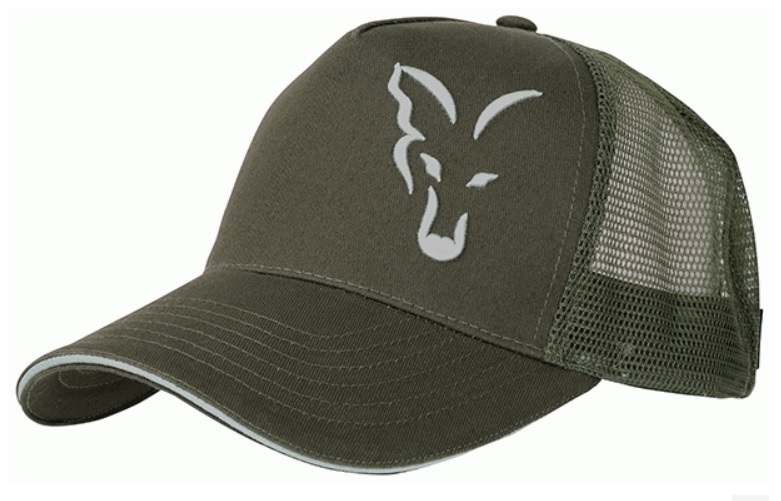 SAPCA FOX GREEN & SILVER TRUCKER CAP