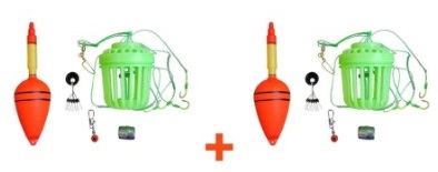 SET 2 MONTURI PENTRU NOVAC FLUO + PLUTA + GREUTATE snz.ro