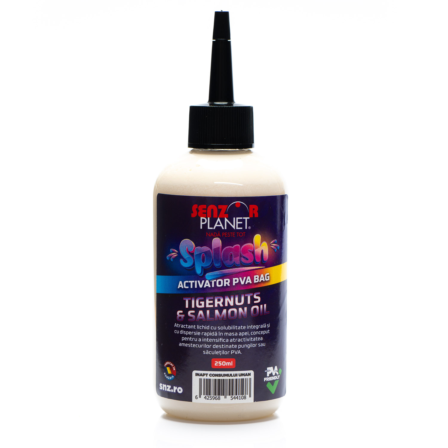 SPLASH ACTIVATOR PVA BAG TIGERNUTS & SALMON OIL 250ml snz.ro