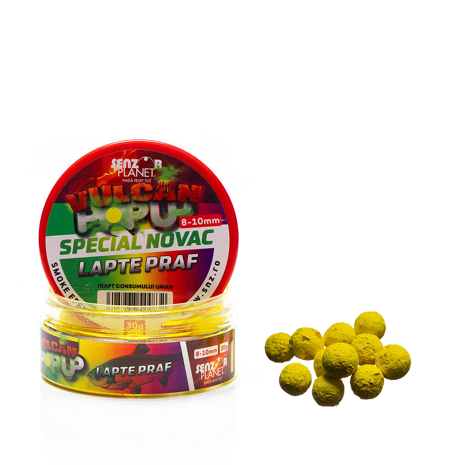 VULCAN POP-UP FUMIGENA NOVAC - LAPTE PRAF 8-10mm 30g snz.ro