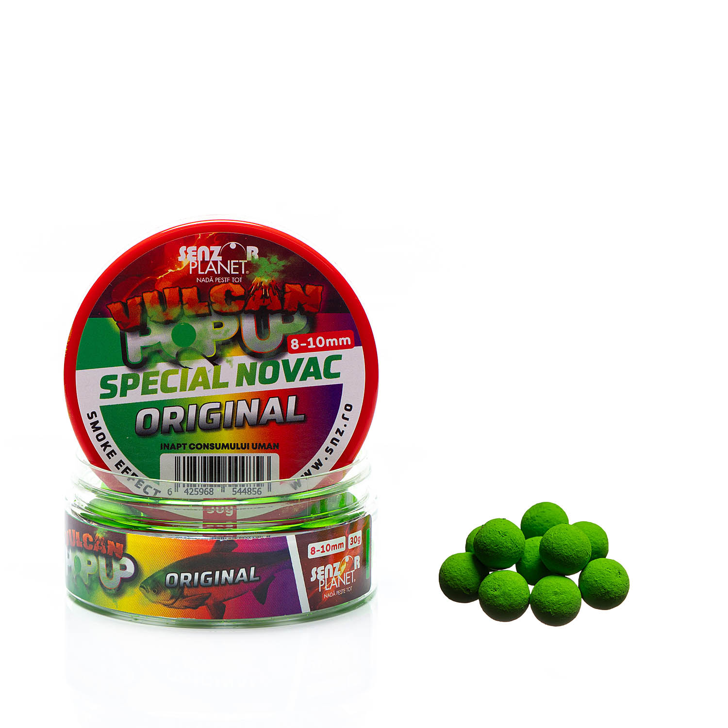 VULCAN POP-UP FUMIGENA NOVAC - LAPTE PRAF 8-10mm 30g snz.ro