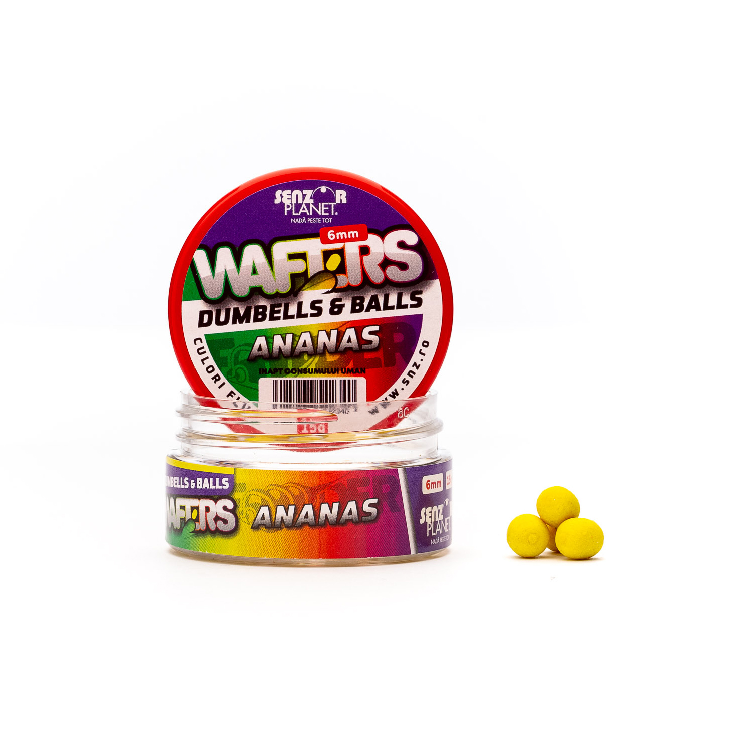 WAFTERS DUMBELLS & BALLS ANANAS 6mm 15g