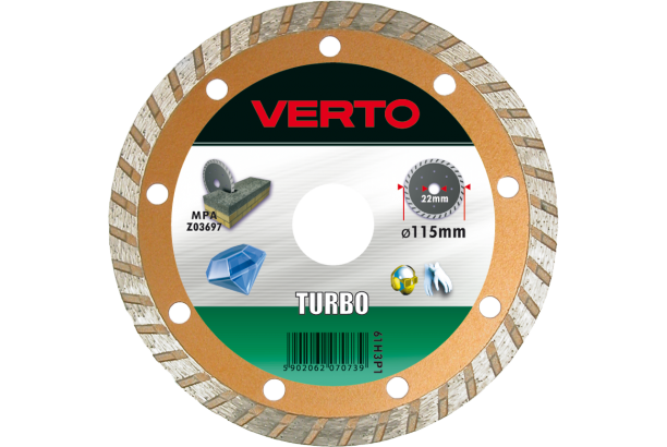 Disc diamantat turbo VERTO