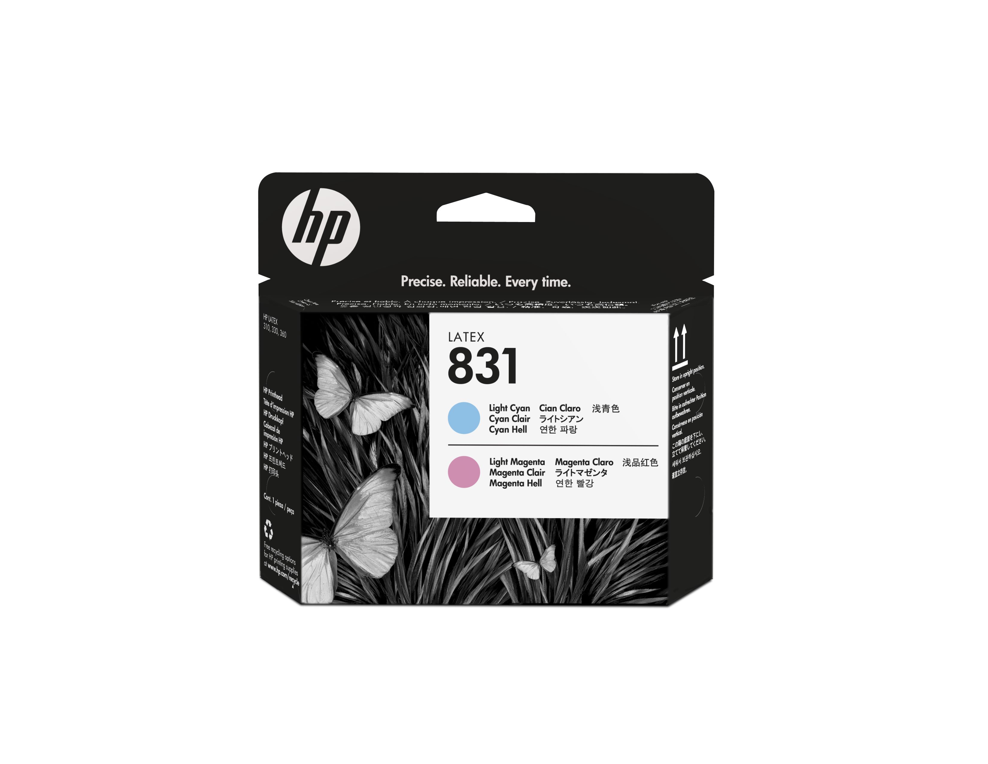 Consumabile imprimante - HP 831 Light Magenta/Light Cyan Latex Printhead, transilvae.ro