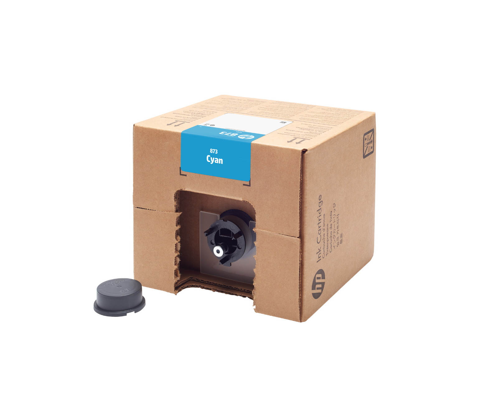 Cartuse imprimanta HP - HP 873 Cyan Latex Ink Cartridge 3 L, transilvae.ro