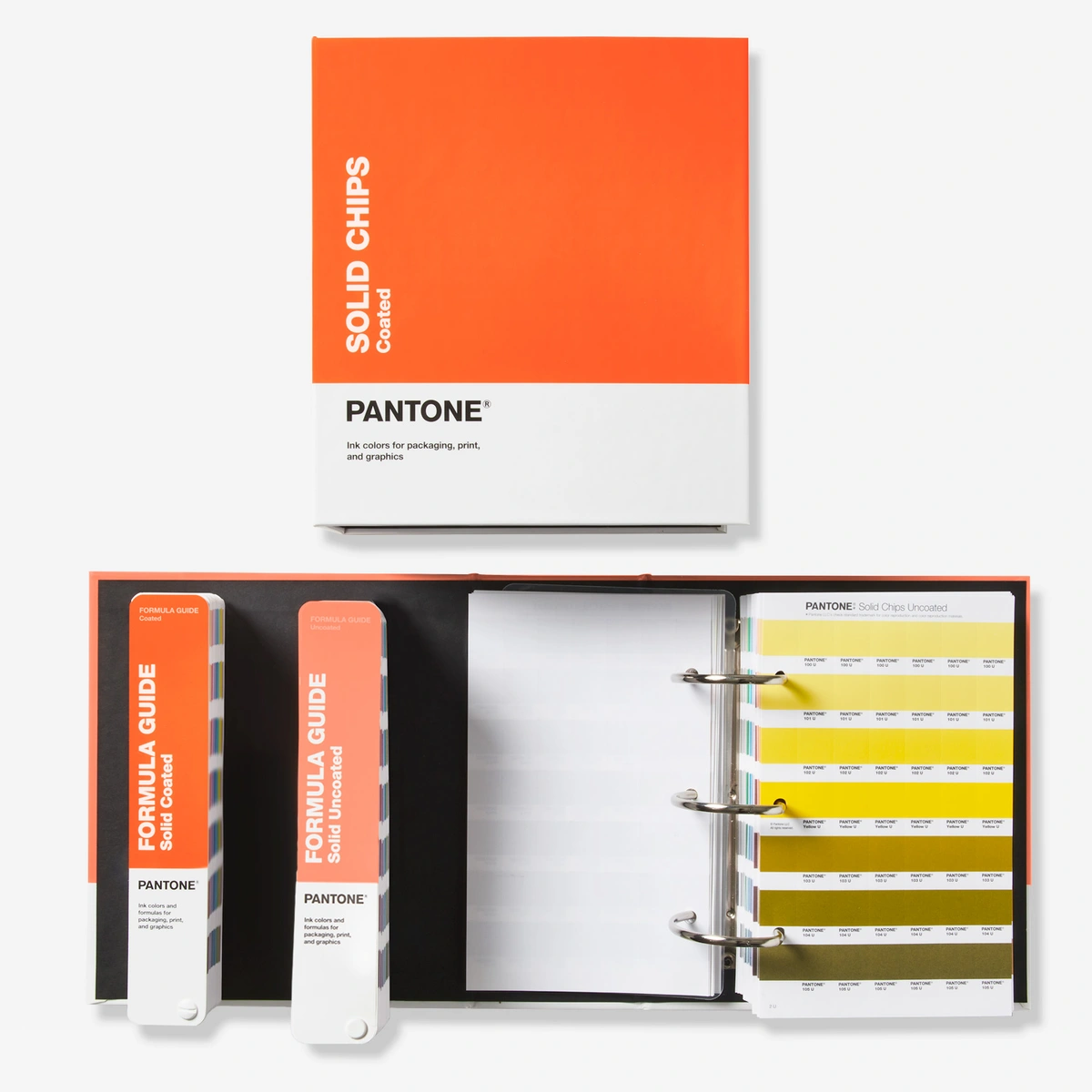 Controlul culorii / Pantone - PANTONE Solid Color Set (Formula Guide + Solid Chips), transilvae.ro